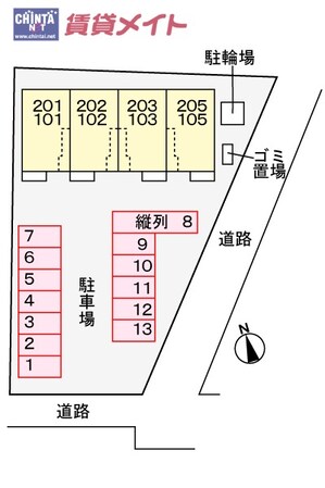 玉垣駅 徒歩18分 2階の物件外観写真